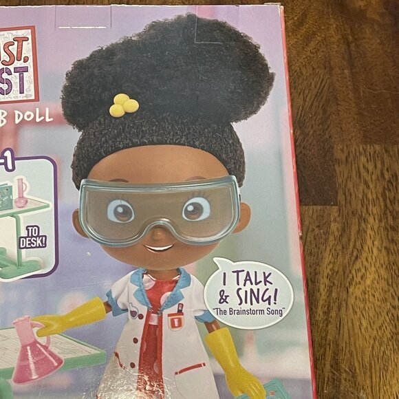 Ada Twist Scientist Lab Doll With 2 In 1 Drawing Board To Desk Science Stem Toy - Picture 7 of 16